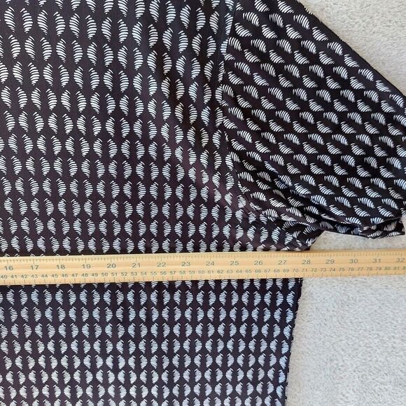 Maelreg Performance Polo Shirt Mens 3XL Black AOP Preppy - Picture 6 of 8